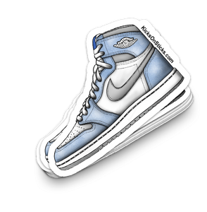 Jordan 1 "Hyper Royal 2021" Sneaker Sticker