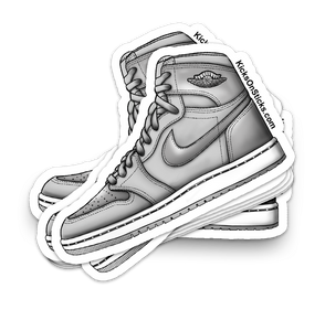 Jordan 1 "Japan Neutral Grey" Sneaker Sticker