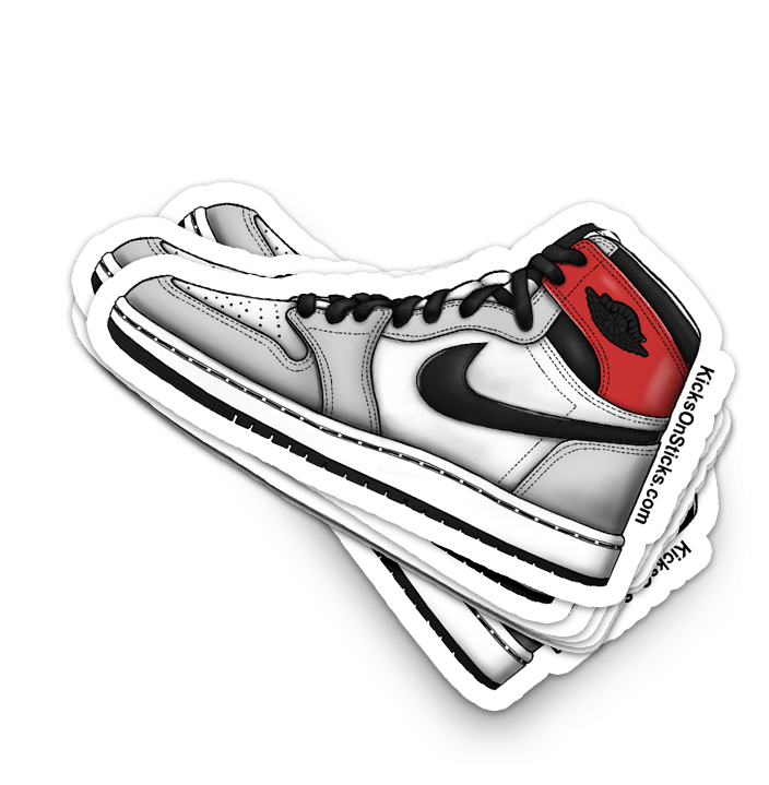 Jordan 1 "Light Smoke Grey" Sneaker Sticker