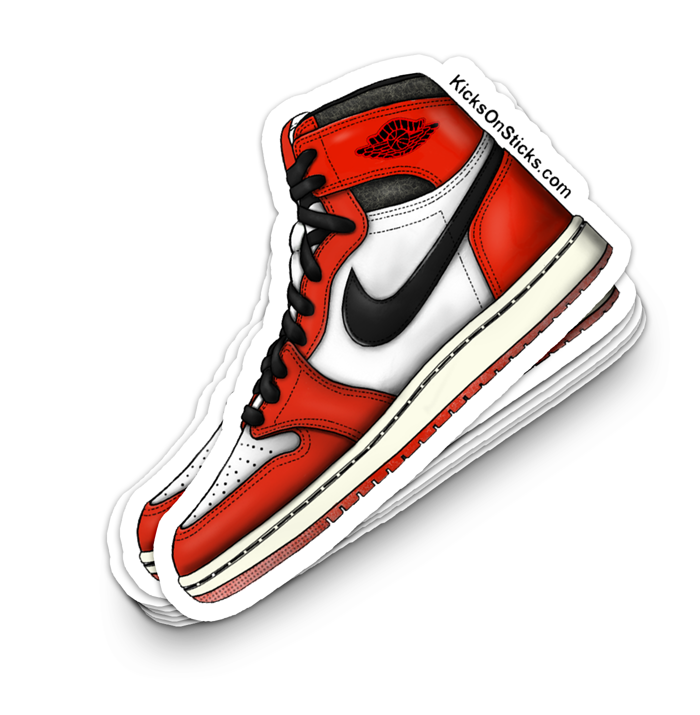 Jordan 1 "Lost and Found" Sneaker Sticker