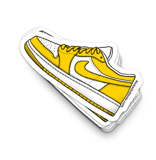 Jordan 1 Low "Pollen" Sneaker Sticker