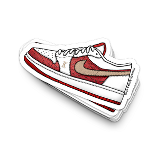 Jordan 1 Low "Spades" Sneaker Sticker