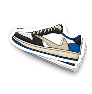 Jordan 1 Low "Travis Scott x Fragment" Sneaker Sticker