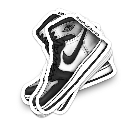 Jordan 1 "Metallic Silver" Sneaker Sticker