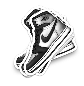 Jordan 1 "Metallic Silver" Sneaker Sticker
