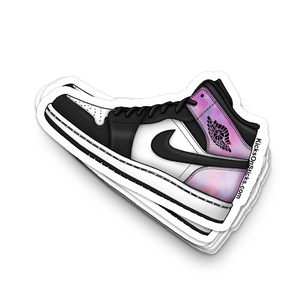 Jordan 1 Mid "Amethyst" Sneaker Sticker