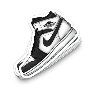 Jordan 1 Mid "Diamond" Sneaker Sticker