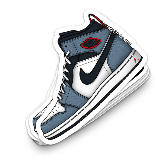 Jordan 1 Mid "Facetasm" Sneaker Sticker