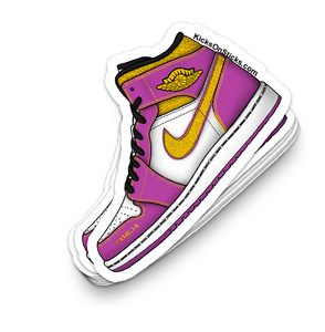 Jordan 1 Mid "Familia" Sneaker Sticker