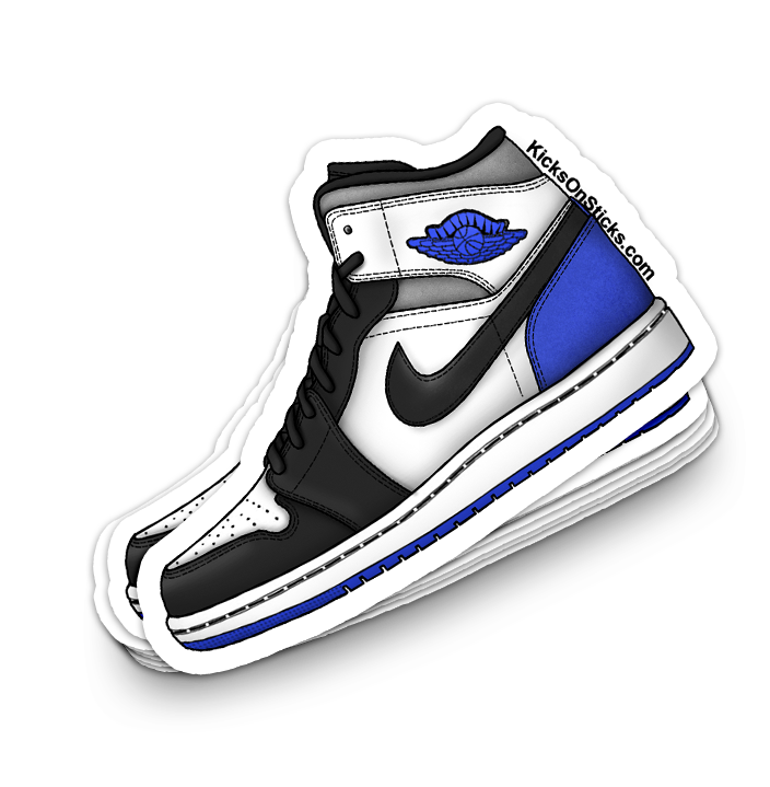 Jordan 1 Mid "Union Royal" Sneaker Sticker