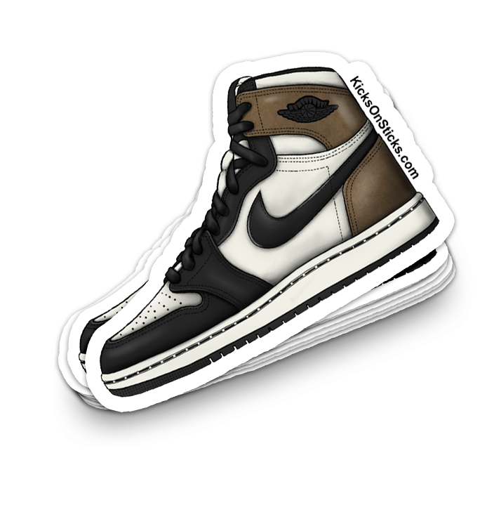 Jordan 1 "Mocha" Sneaker Sticker