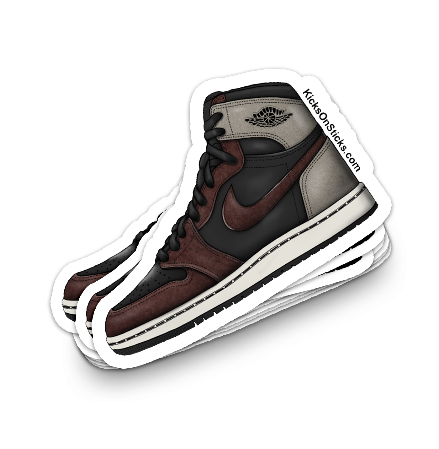 Jordan 1 "Patina Rust" Sneaker Sticker