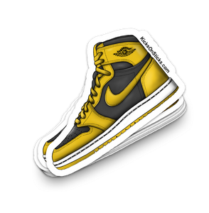 Jordan 1 "Pollen" Sneaker Sticker