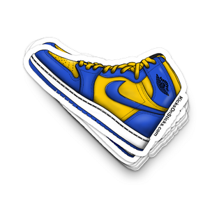 Jordan 1 "Reverse Laney" Sneaker Sticker