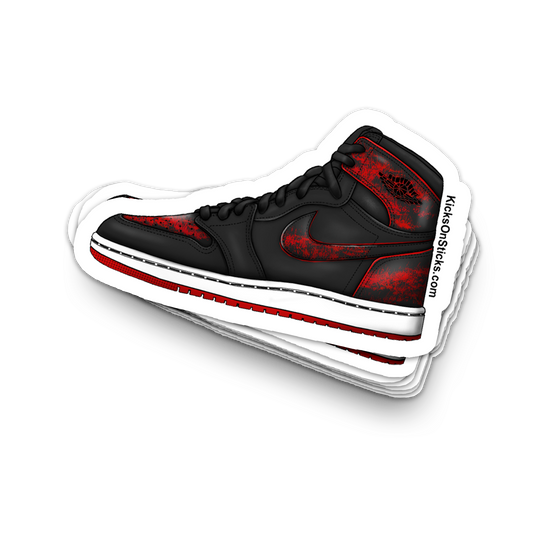 Jordan 1 SB "Lance Mountain Black Distressed" Sneaker Sticker