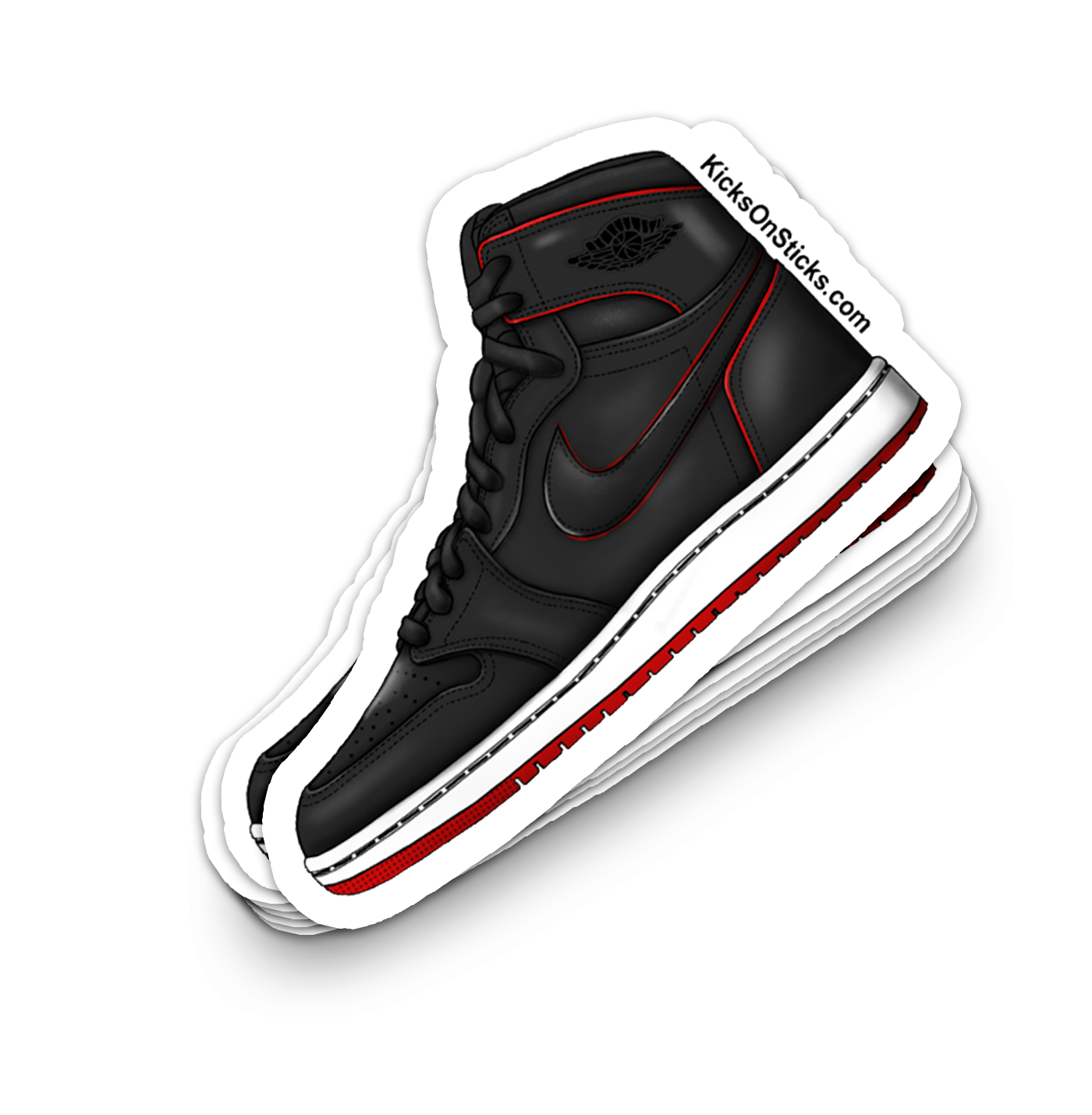 Jordan 1 SB "Lance Mountain Black" Sneaker Sticker