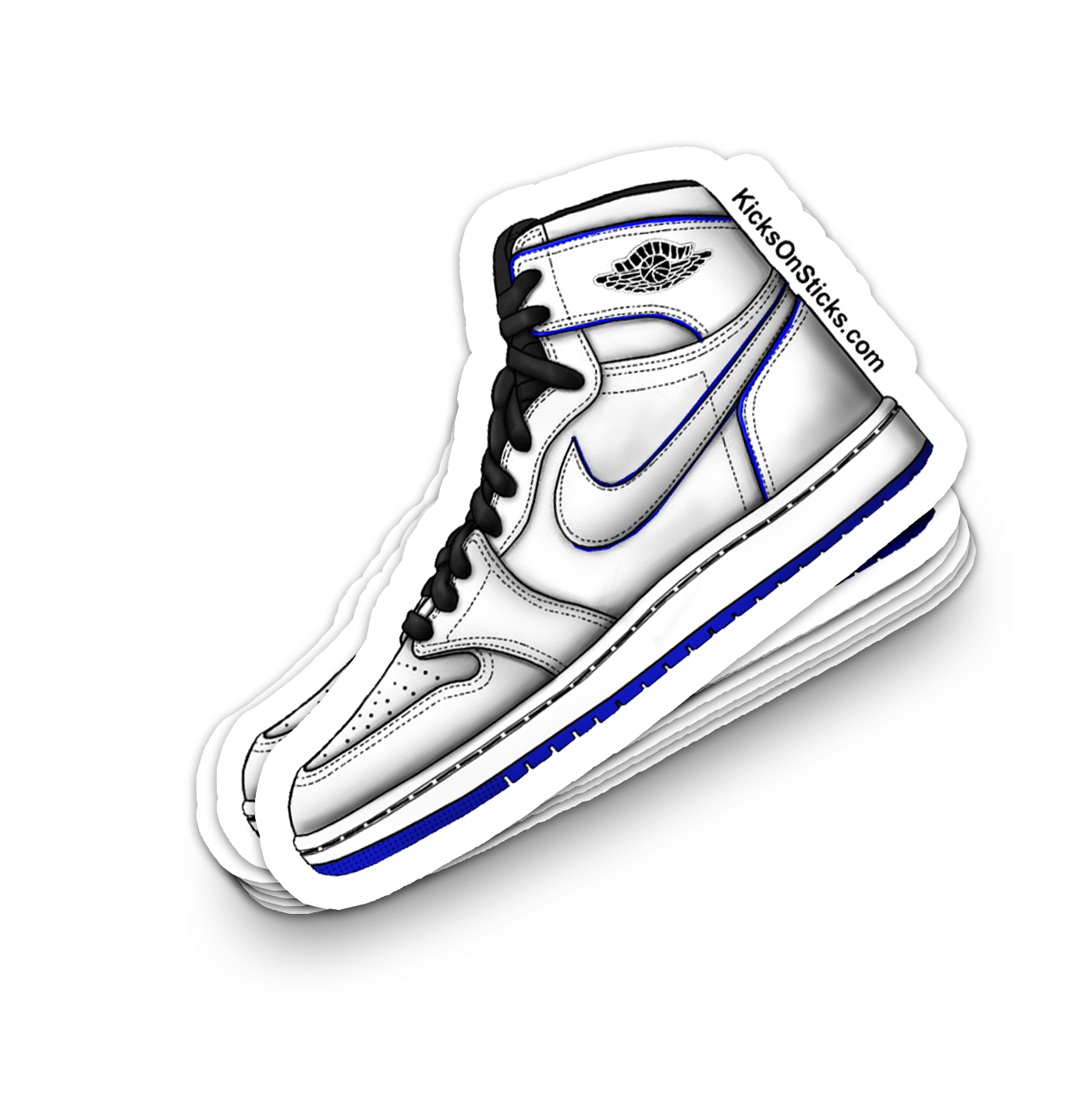Jordan 1 SB "Lance Mountain White" Sneaker Sticker