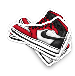 Jordan 1 "Satin Snake Chicago" Sneaker Sticker