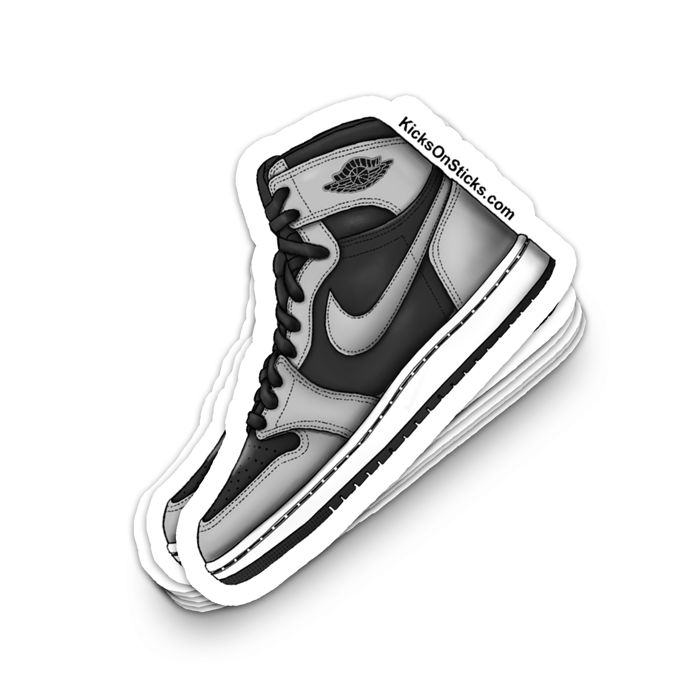 Jordan 1 "Shadow 2.0" Sneaker Sticker