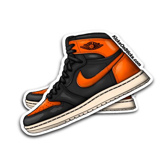 Jordan 1 "Shattered Backboard 3.0" Sneaker Sticker