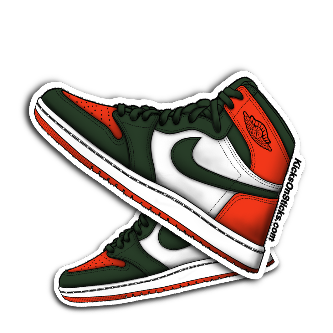 Jordan 1 "Solefly" Sneaker Sticker