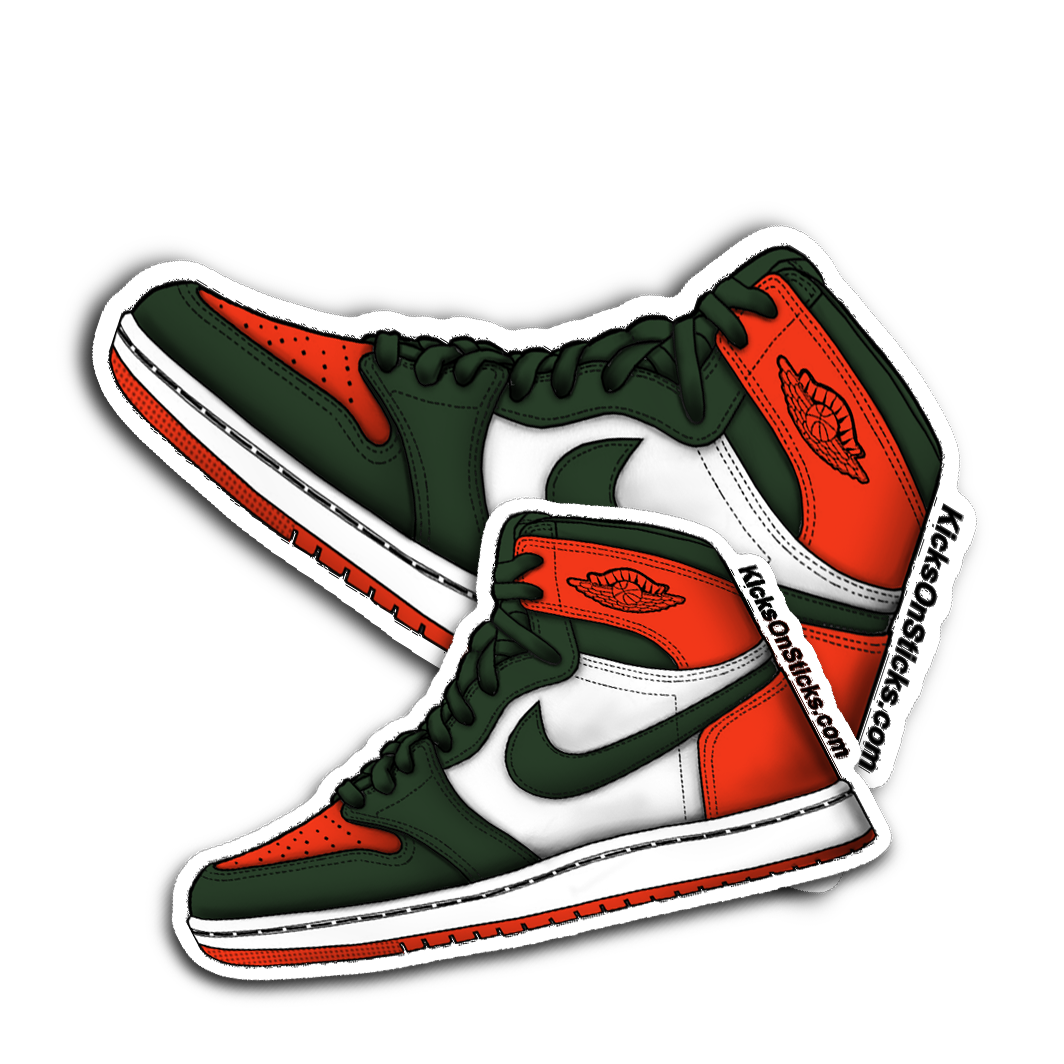Jordan 1 "Solefly" Sneaker Sticker