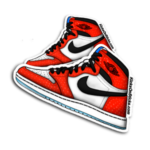 Jordan 1 "Spiderman/Origins" Sneaker Sticker