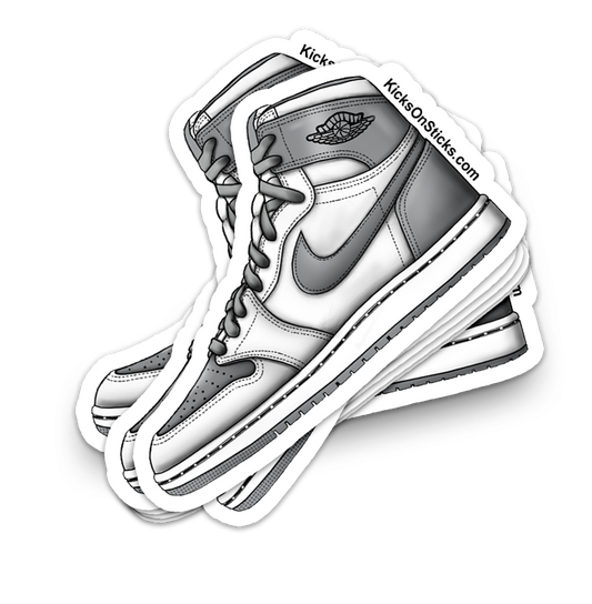 Jordan 1 "Stealth" Sneaker Sticker