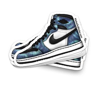 Jordan 1 "Tie Dye" Sneaker Sticker