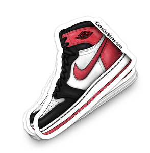 Jordan 1 "Track Red" Sneaker Sticker