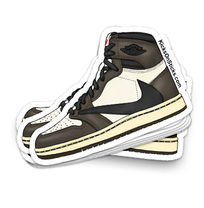 Jordan 1 "Travis Scott" Sneaker Sticker