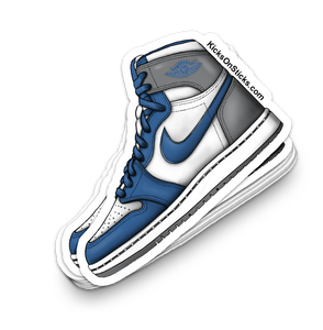 Jordan 1 "True Blue" Sneaker Sticker