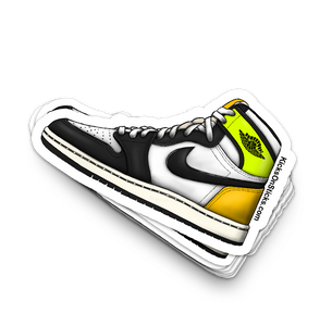 Jordan 1 "Volt" Sneaker Sticker
