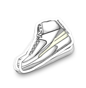 Jordan 2 "Cement Grey" Sneaker Sticker