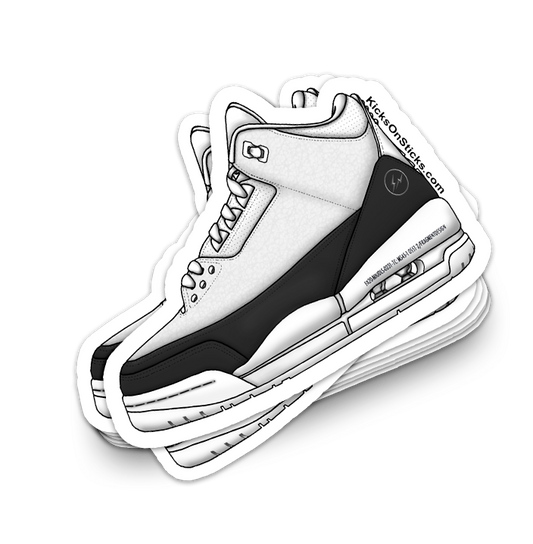 Jordan 3 "Fragment" Sneaker Sticker