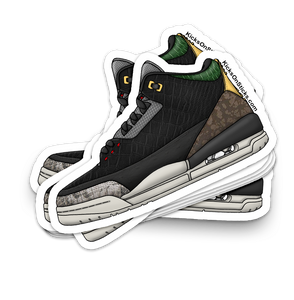 Jordan 3 "Instinct 2.0" Sneaker Sticker
