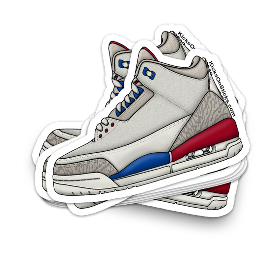 Jordan 3 "International Flight" Sneaker Sticker