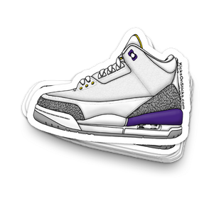 Jordan 3 "Kobe Bryant PE" Sneaker Sticker