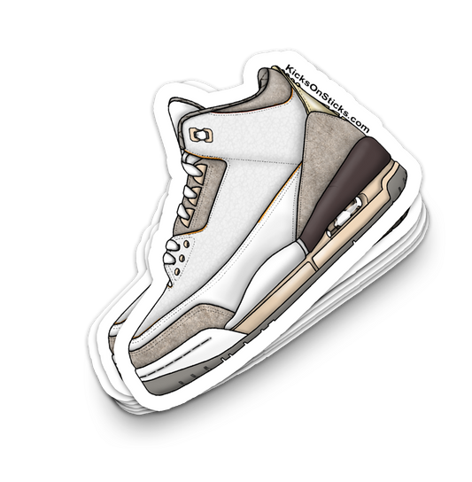 Jordan 3 "A Ma Maniere" Sneaker Sticker