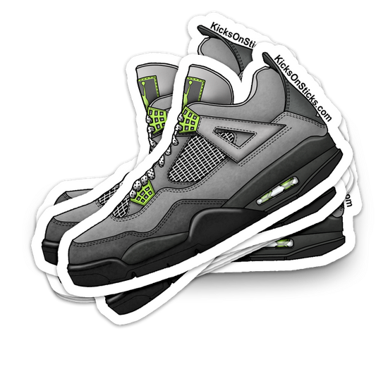 Jordan 4 "AM95" Sneaker Sticker