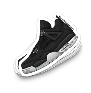 Jordan 4 "Eminem Black Chrome" Sneaker Sticker