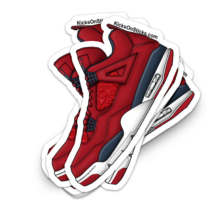 Jordan 4 "FIBA" Sneaker Sticker