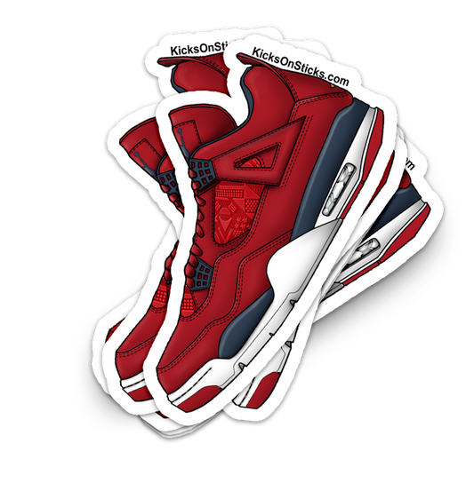 Jordan 4 "FIBA" Sneaker Sticker