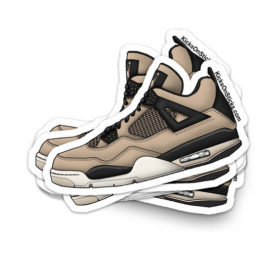 Jordan 4 "Fossil" Sneaker Sticker