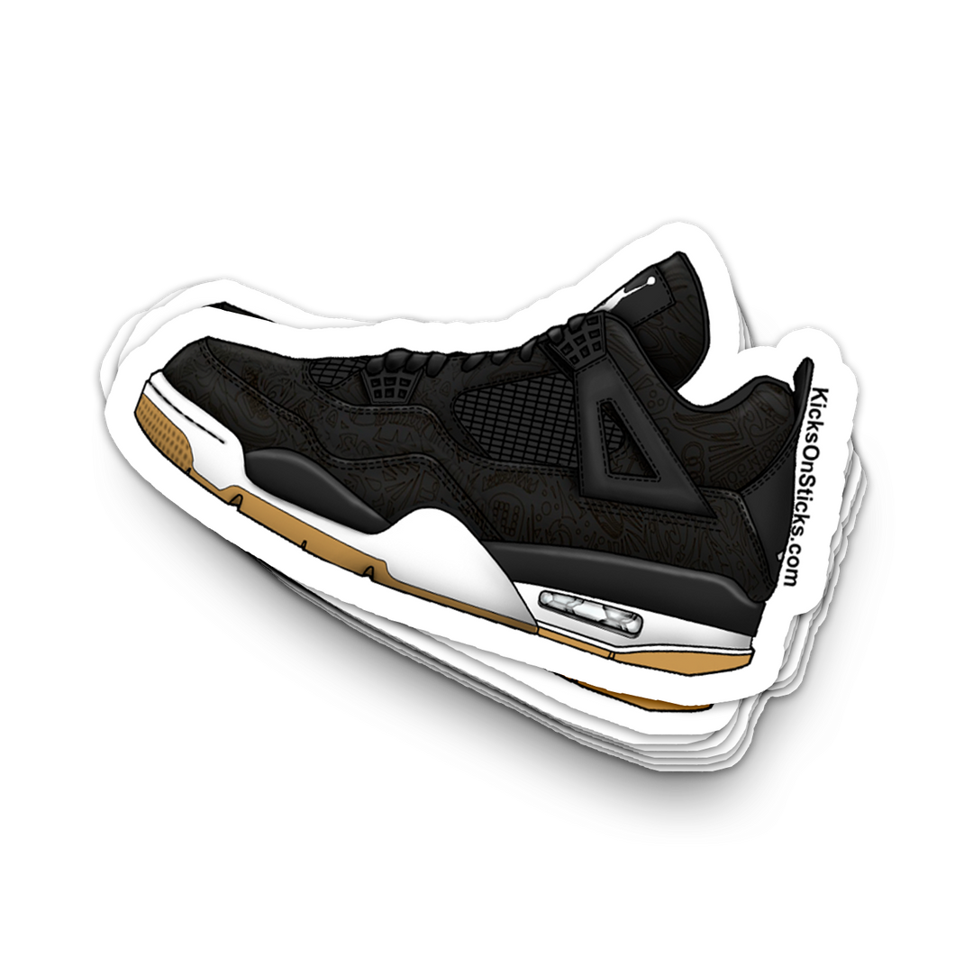 Jordan 4 black and gum sales