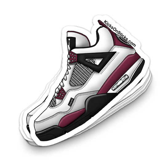 Jordan 4 "PSG" Sneaker Sticker