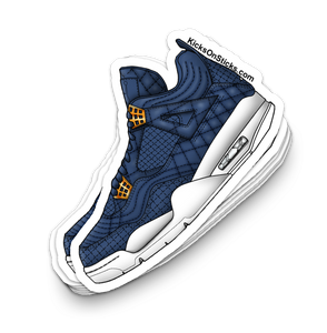 Jordan 4 "Pinnacle Navy" Sneaker Sticker