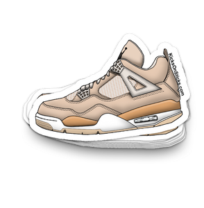 Jordan 4 "Shimmer" Sneaker Sticker