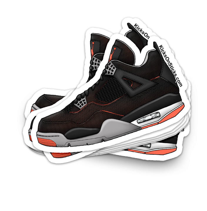 Jordan 4 "Starfish" Sneaker Sticker