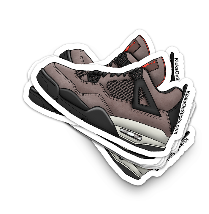 Jordan 4 "Taupe" Sneaker Sticker